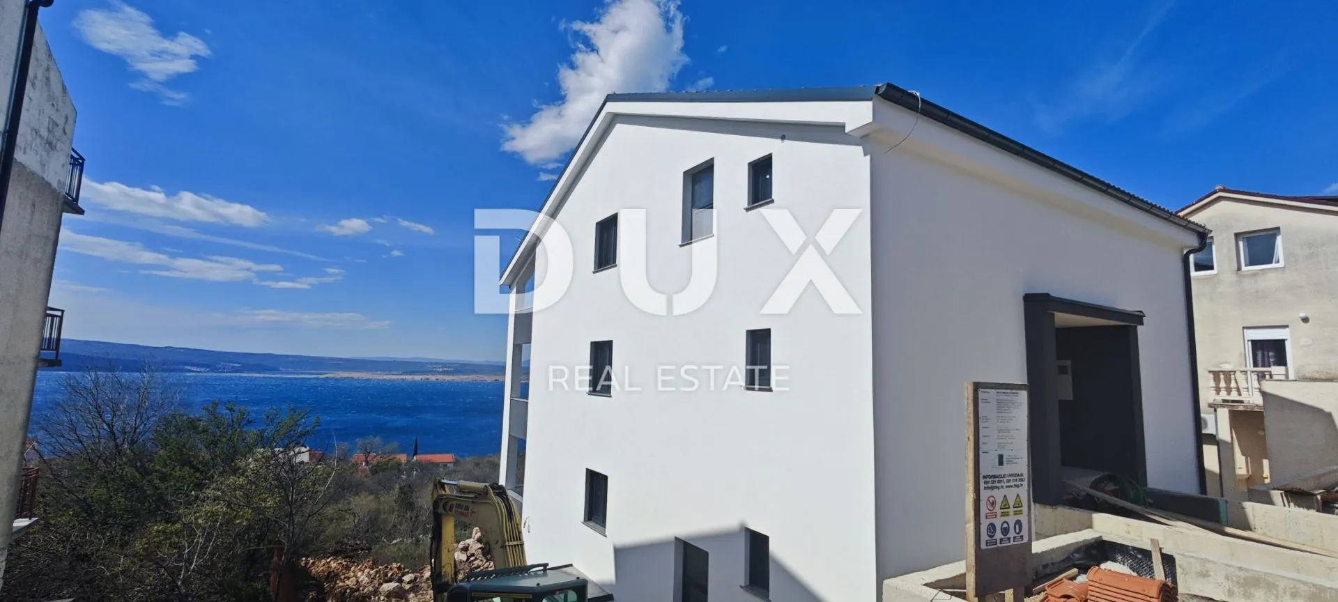kvarner, crikvenica, dvoetažni apartman, 101 m2, pogled na more - slika 5