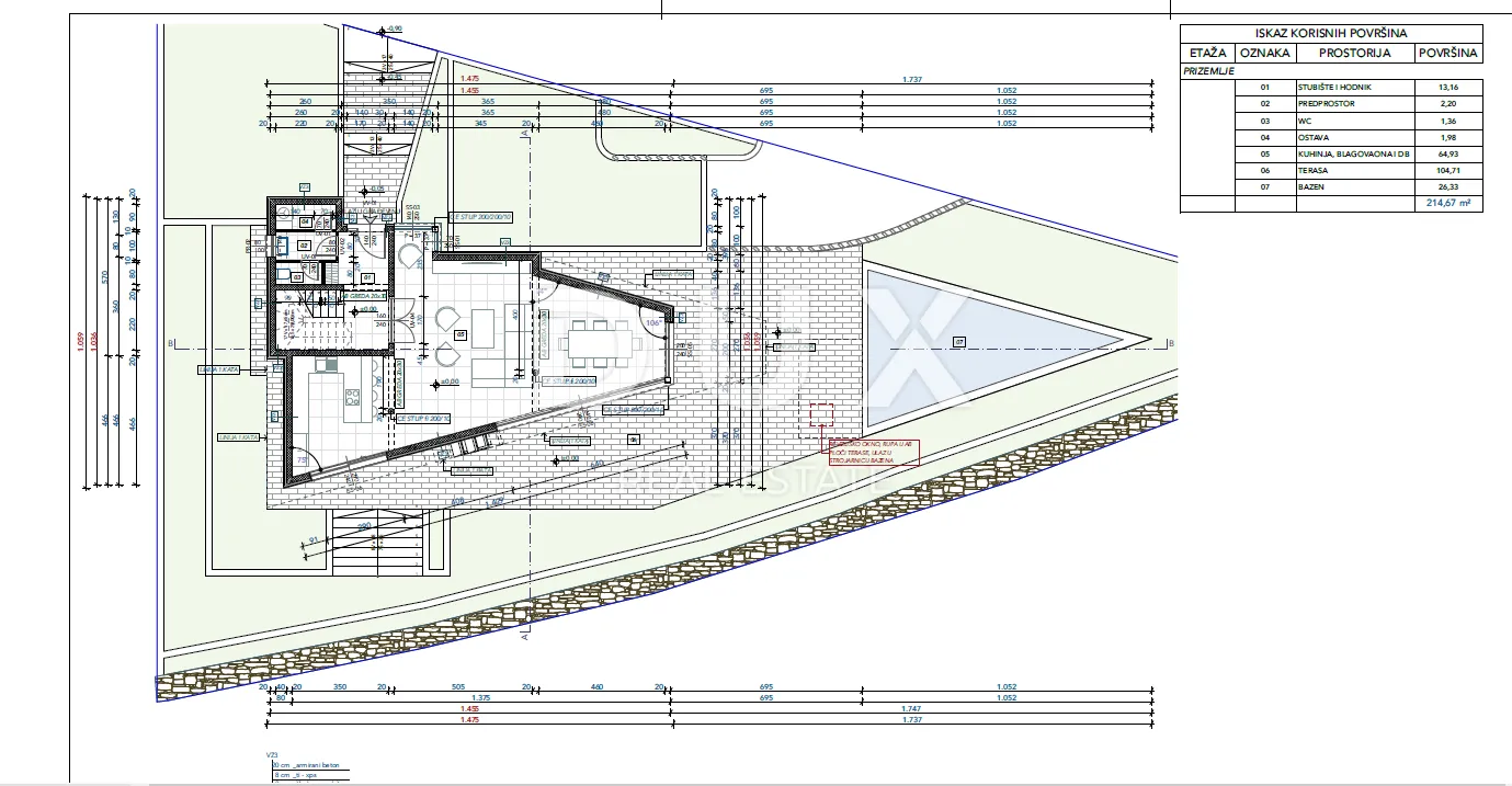 opatija, lovran - villa 333m2 s bazenom i pogledom na more + okoliš 500m2 - slika 21