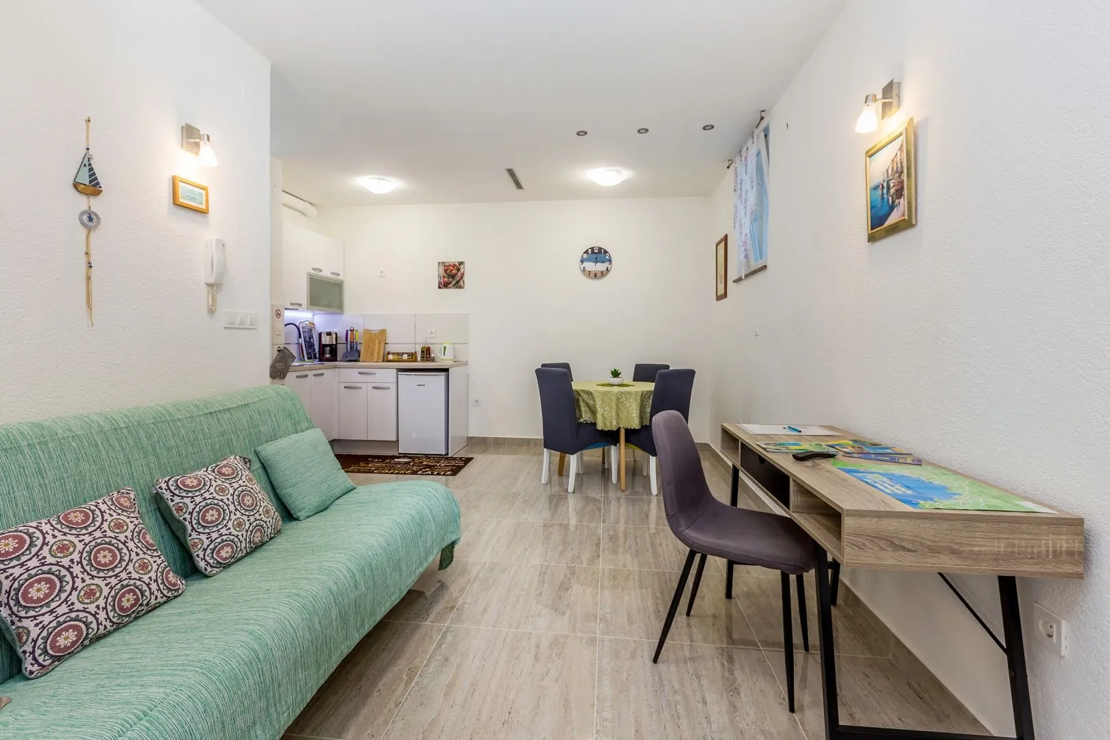 otok krk, malinska - jednosobni apartman s okućnicom - slika 8