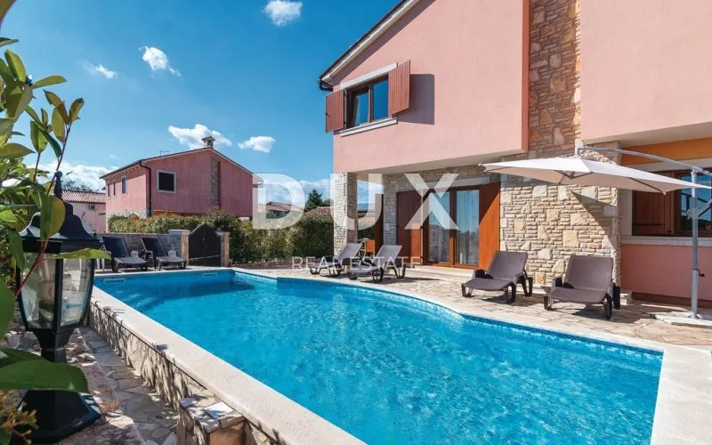 istra, barban - vila s bazenom i ljetnom kuhinjom - slika 5