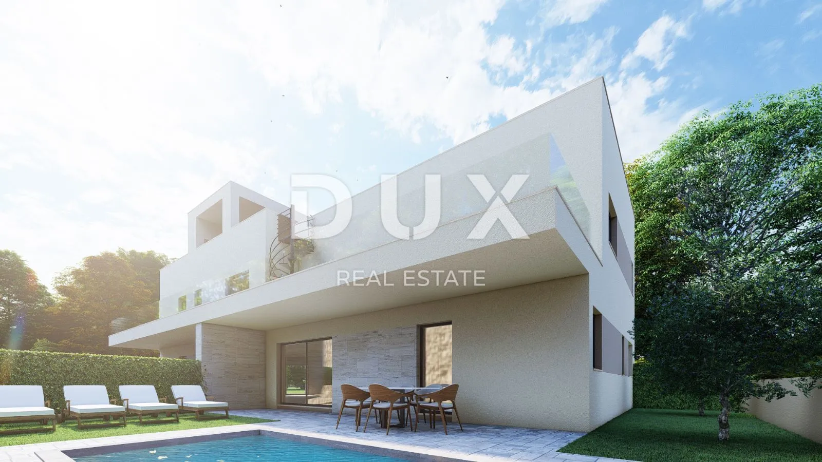 zadar, vrsi - prostrani penthouse s pet spavaćih soba, krovnom terasom s bazenom i pogledom na more! s3 - slika 16