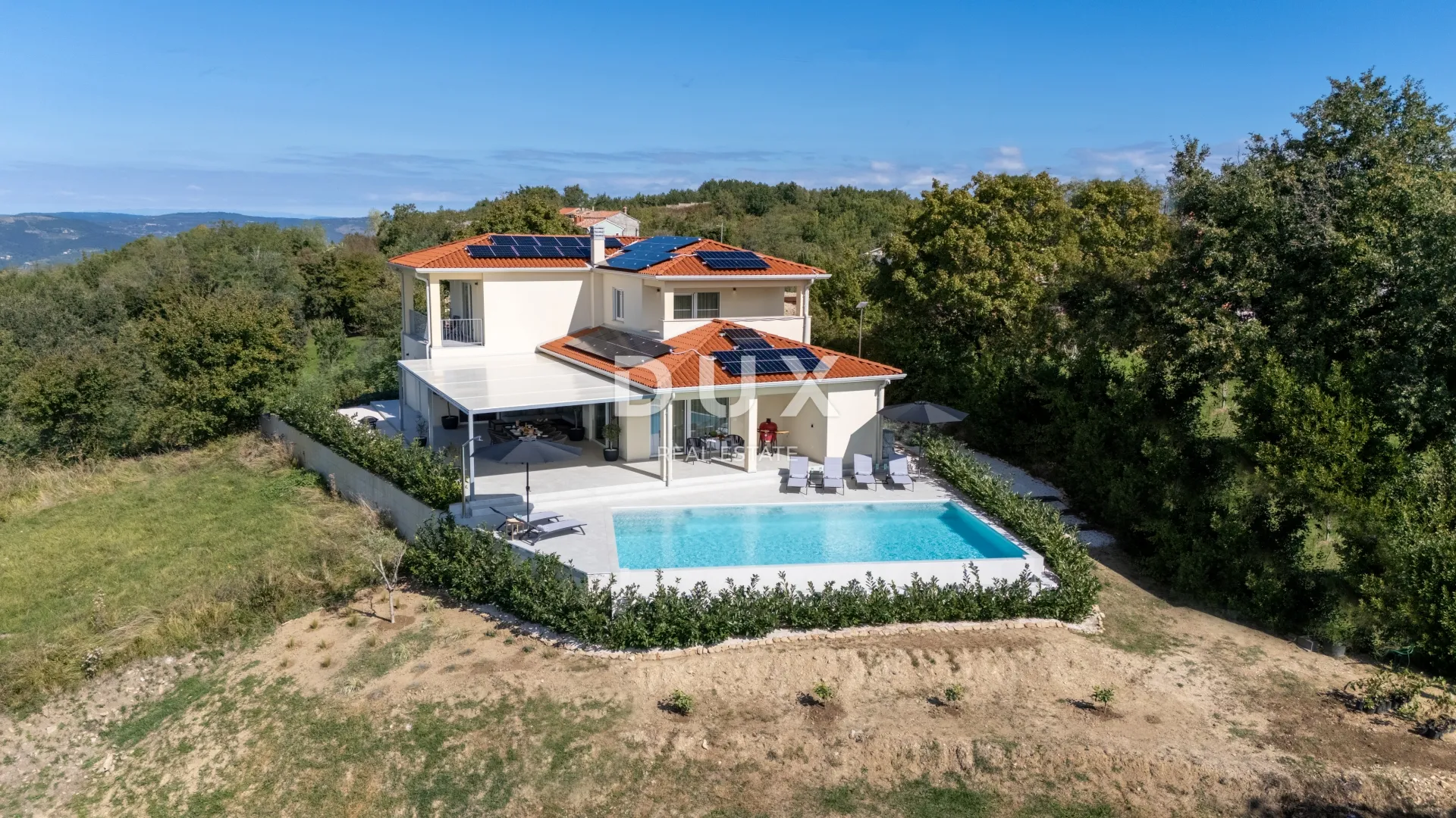 istra, motovun - vila s infinity bazenom i wellness zonom - otvoren pogled na more i okolna mjesta - slika 65