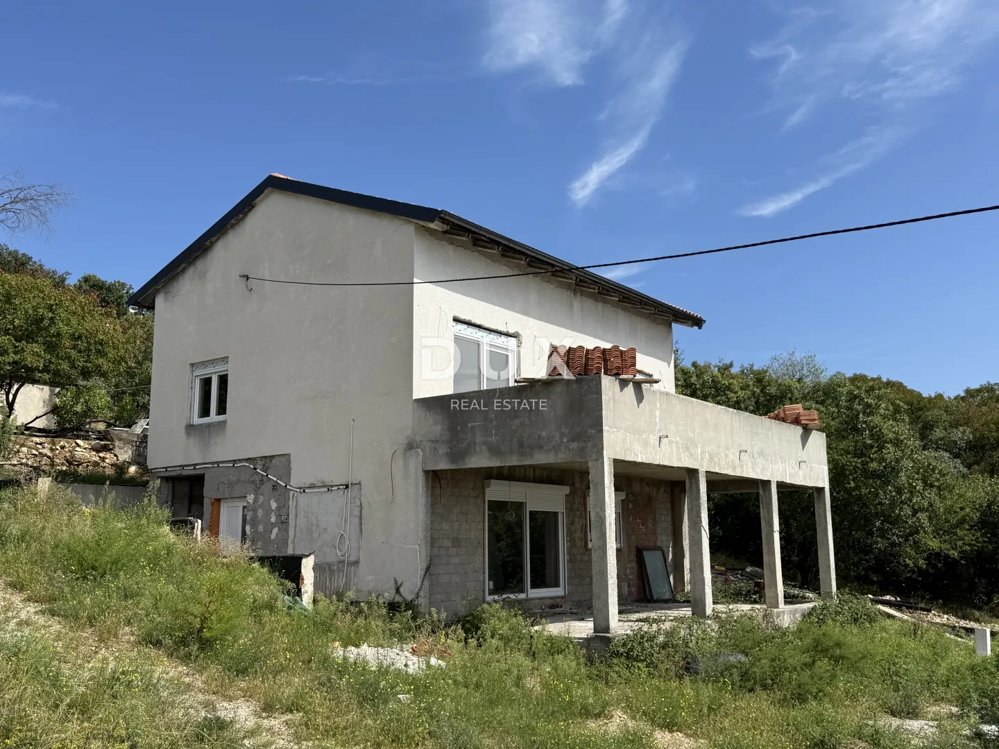 rijeka, kostrena - samostojeća kuća 4s+db - bazen, okućnica, pogled! - slika 2