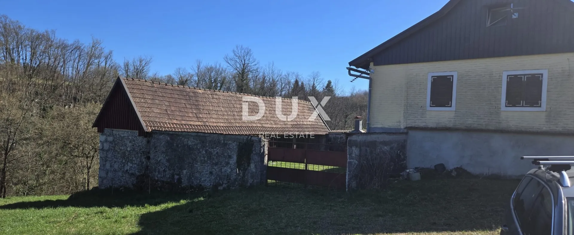 ogulin, tounj- kuća 200m2 odmah do rijeke + pomoćni objekt 150m2 + okoliš 3500m2 - slika 15