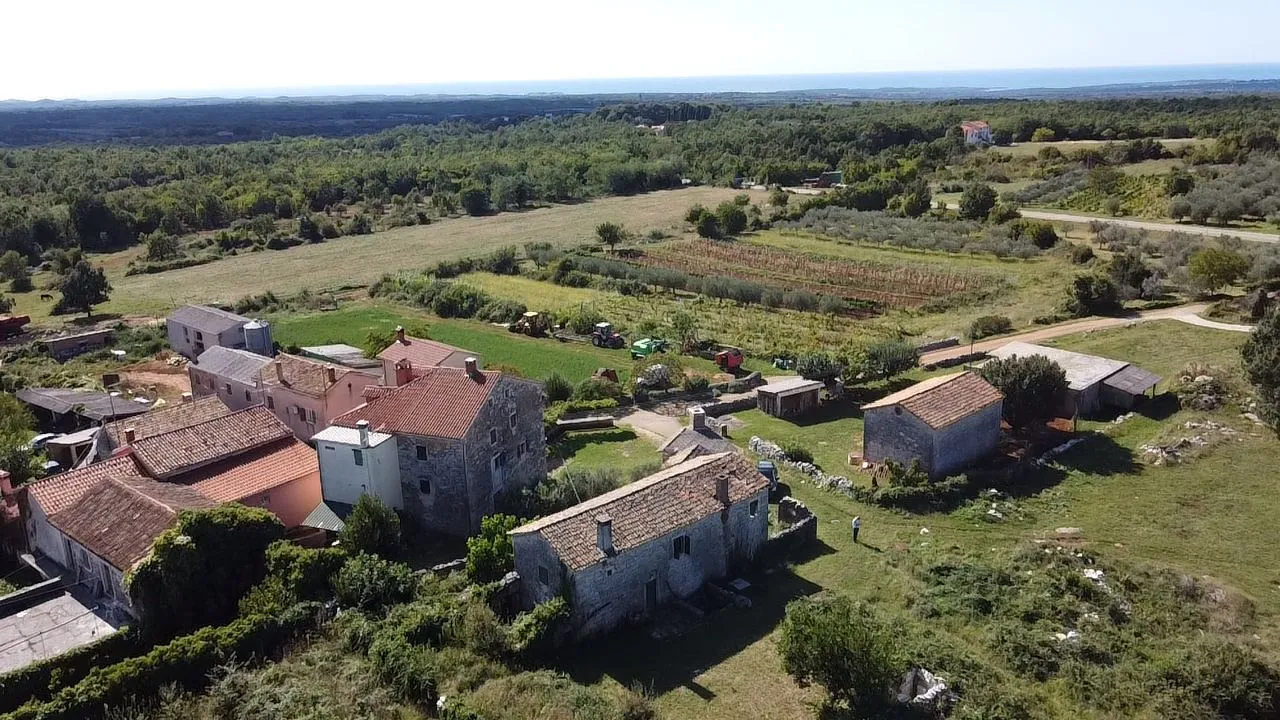 istra,višnjan - kamena starina s prostranom okućnicom - slika 5