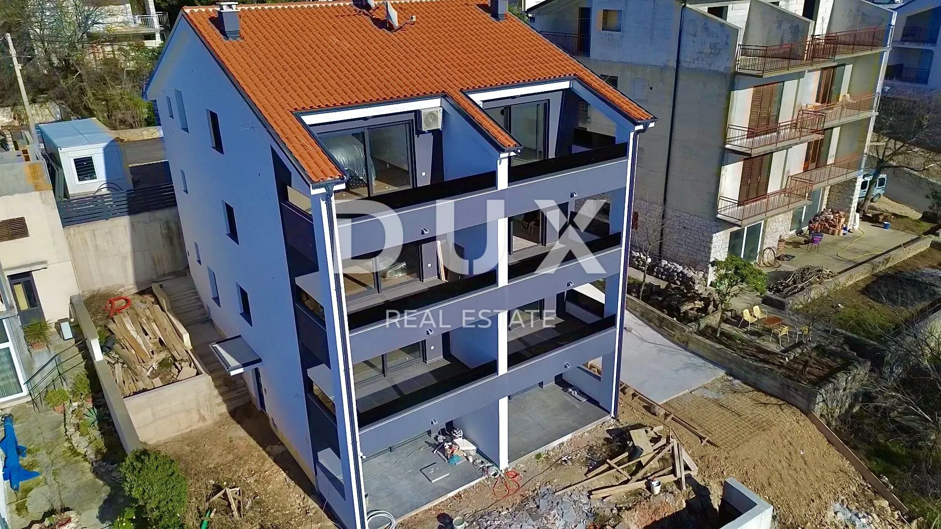 kvarner, crikvenica, dvoetažni apartman, 101 m2, pogled na more - slika 3