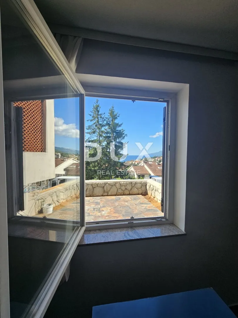 opatija, volosko - stan 108m2, db+3s, visoko prizemlje, pogled na more - slika 8