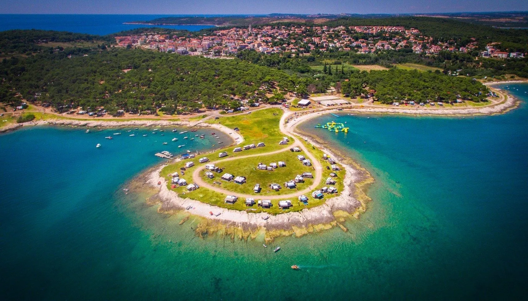 ISTRA - PREMANTURA, Građevinsko zemljište, 3019m2, 300m od plaže, zona T2 - Premantura, Medulin
