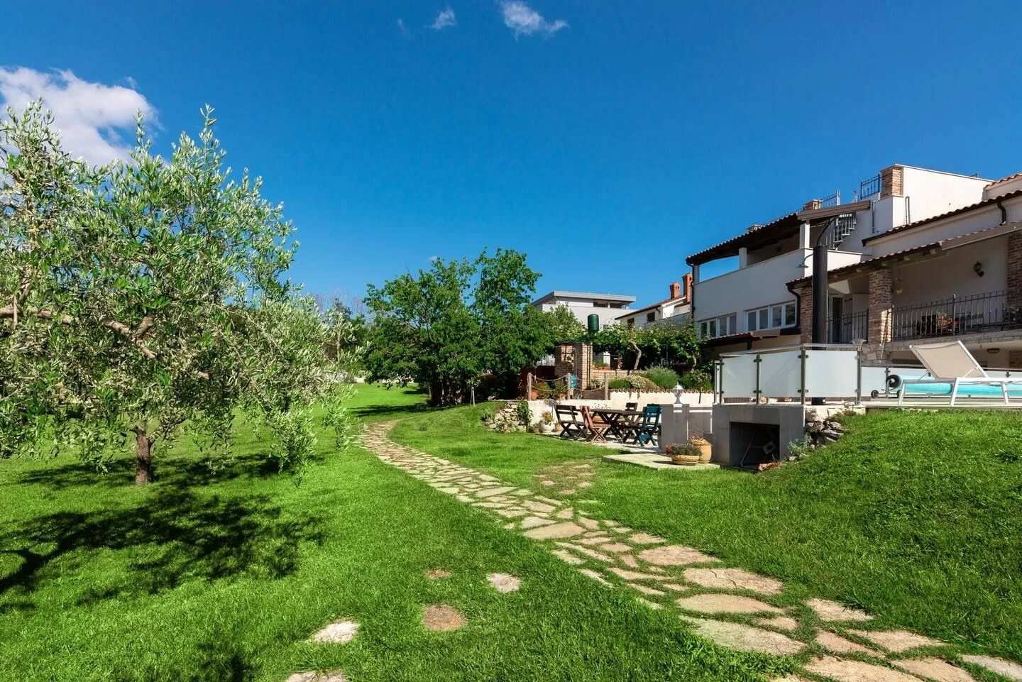 istra, banjole očaravajuća kuća s bazenom s 3000 m2 okućnice - pogled na more! - slika 62