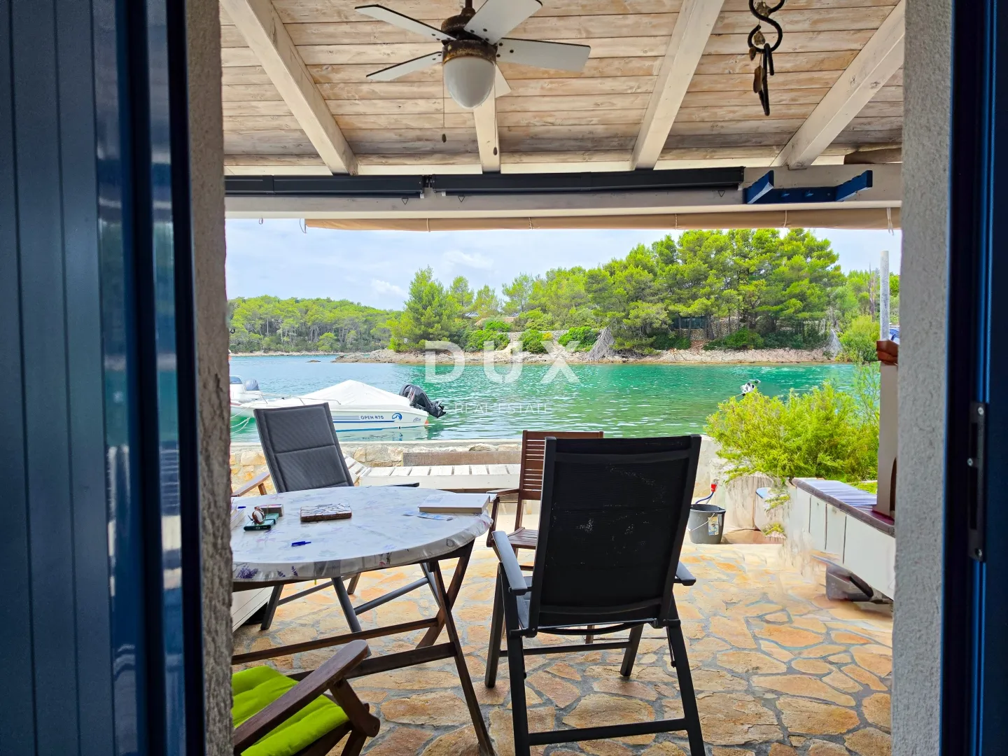 mali lošinj, punta križa, kamena kuća, prvi red do mora - slika 2