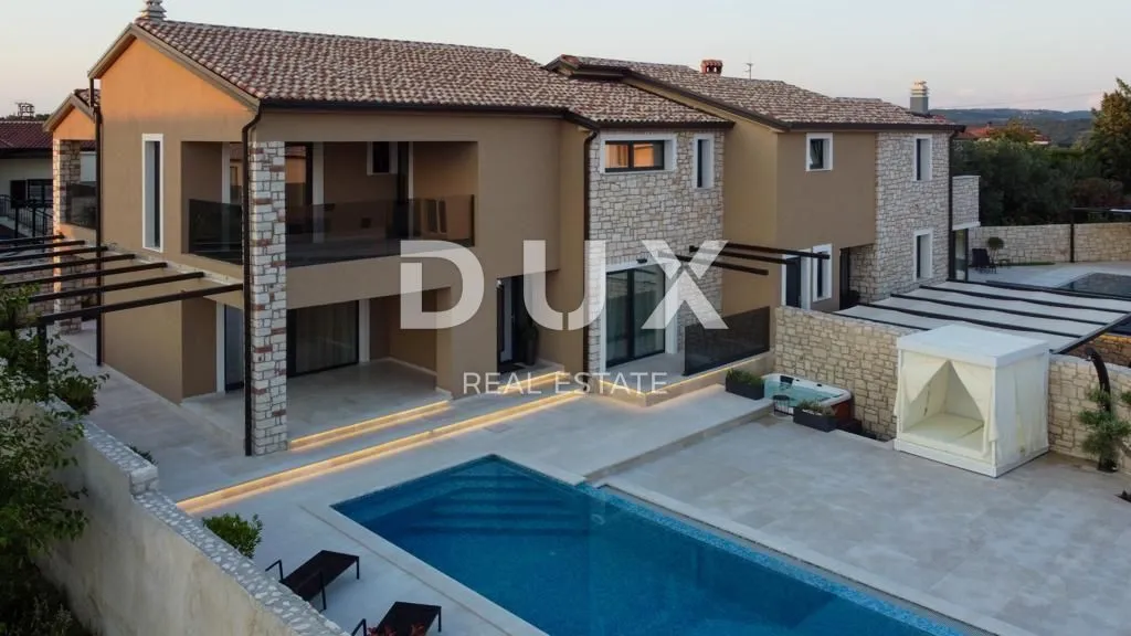 istra, nova vas, luksuzna dvojna vila, 178.70 m2, bazen, terasa - slika 2