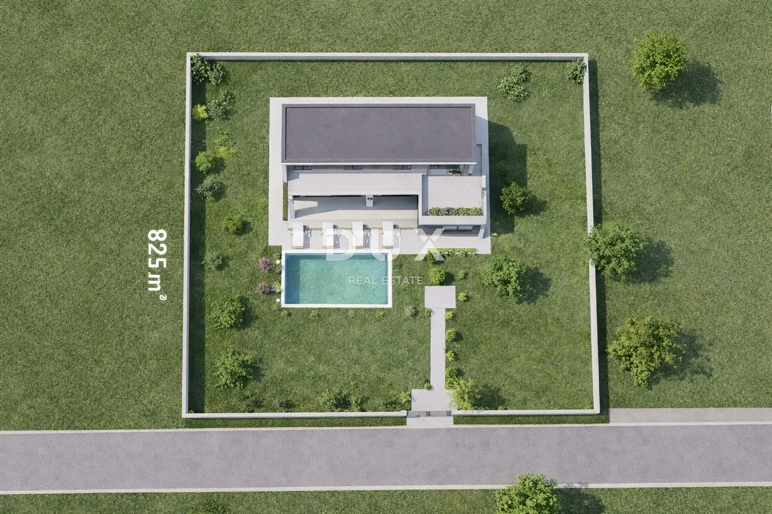 istra, šišan – građevinsko zemljište s građevinskom dozvolom - slika 2