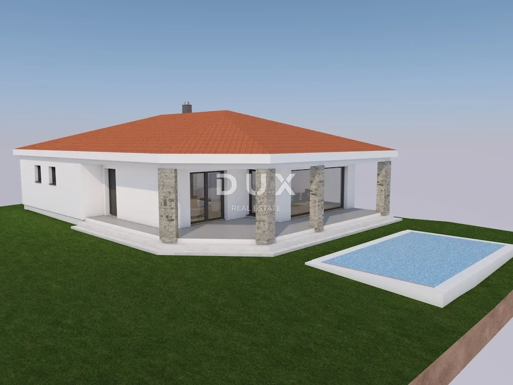 ISTRA, ŽMINJ - Građevinsko zemljište s dozvolom i projektom - Cere, Žminj