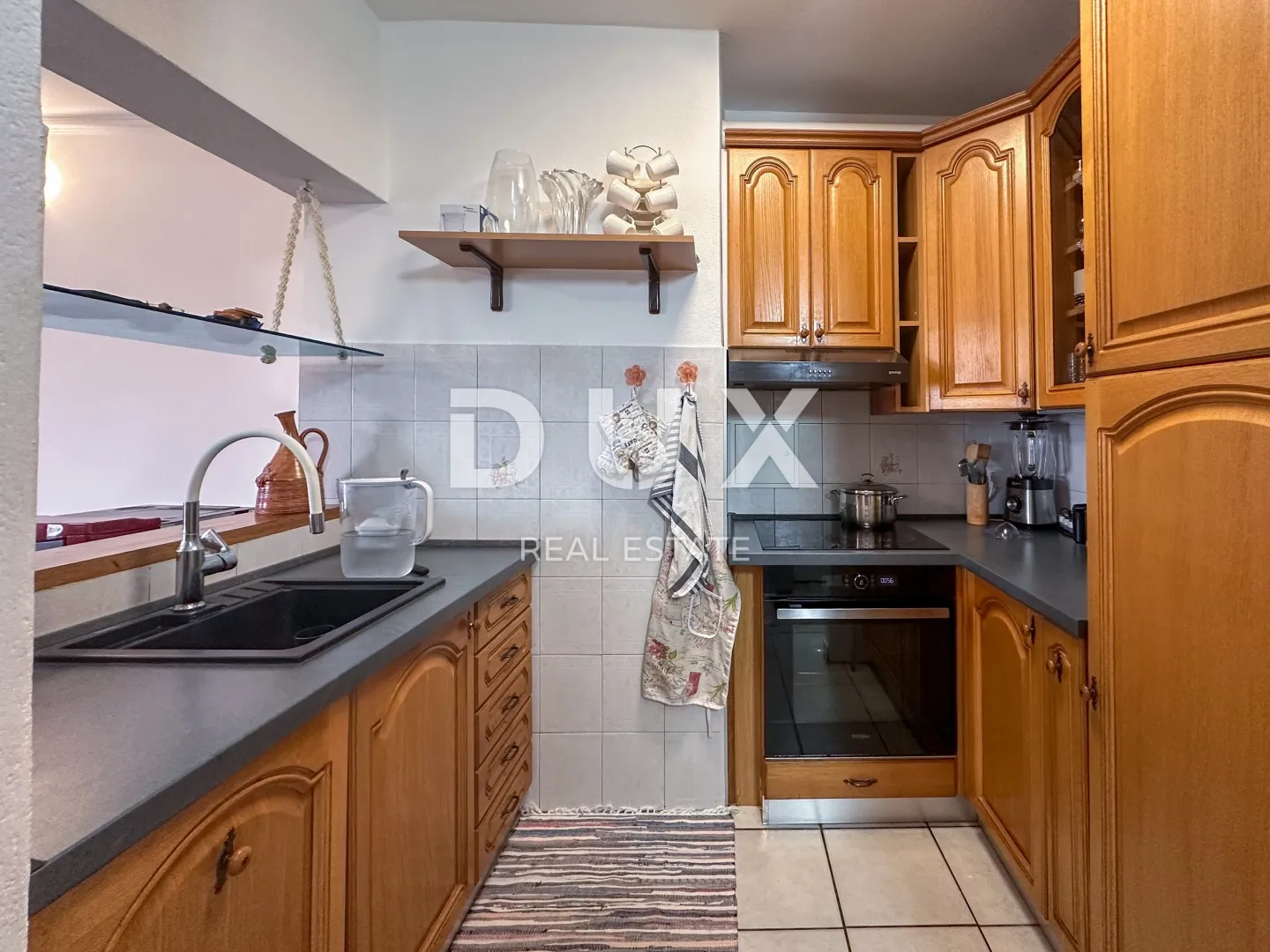 rijeka, srdoči - 2s+db, 64m2, lođa, pogled - slika 13