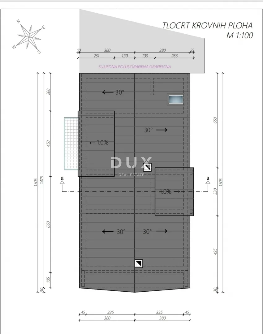 fužine, vrata- zemljište 300m2 s građevinskom dozvolom!!! u blizini jezera - slika 14