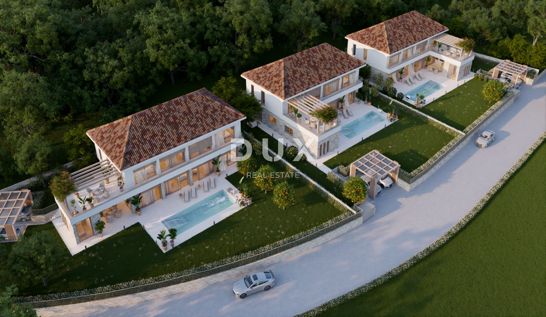 ISTRA, POREČ - Tri zemljišta s građevinskim dozvolama