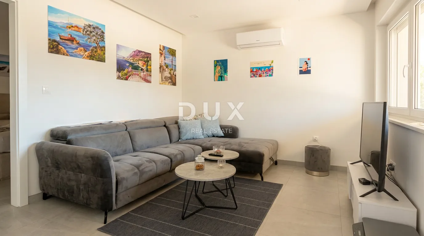 crikvenica, hrusta, stan 62 m², privatni bazen, pogled - slika 2