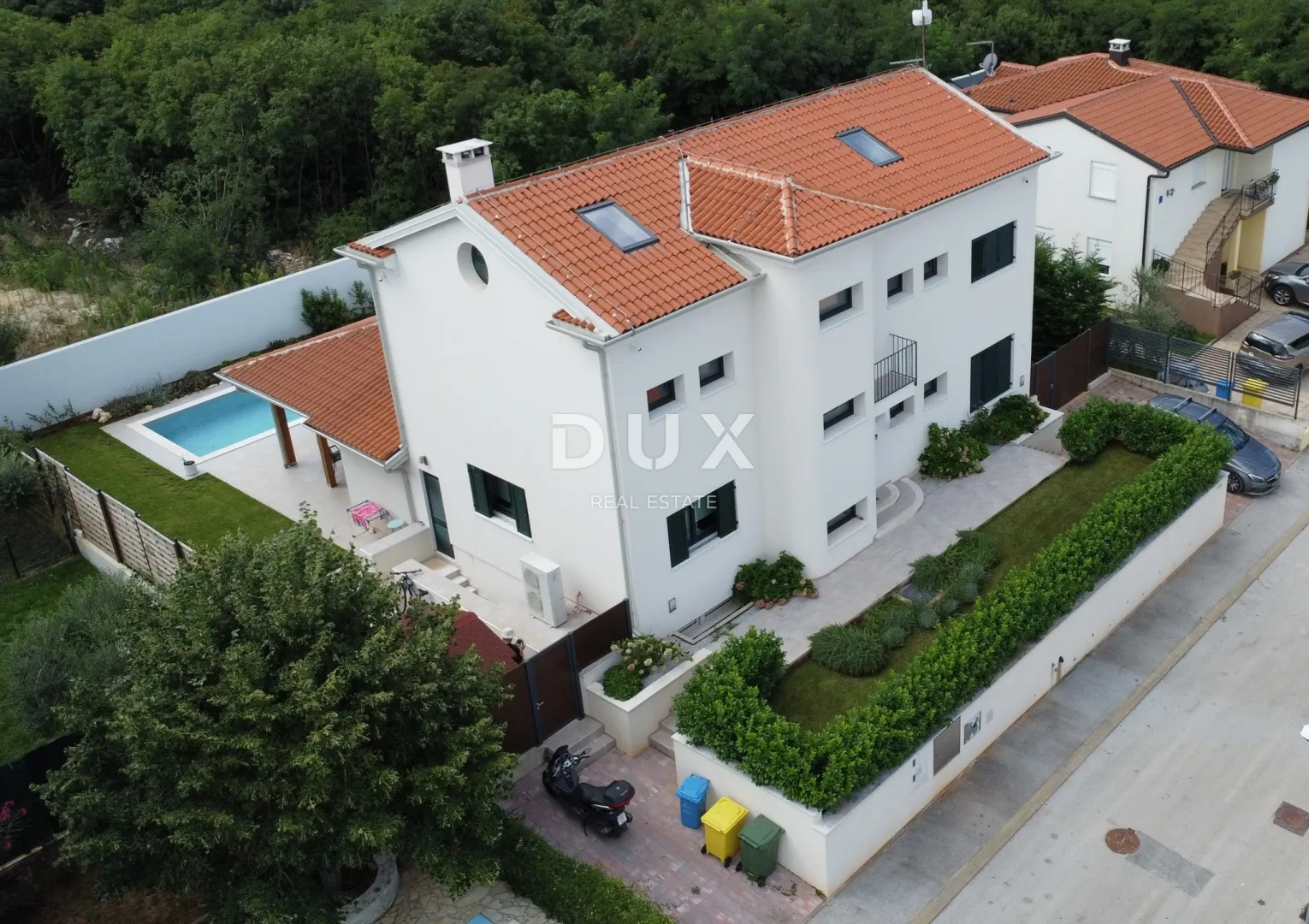 istra, umag – luksuzna vila, bazen, pogled na more - slika 41