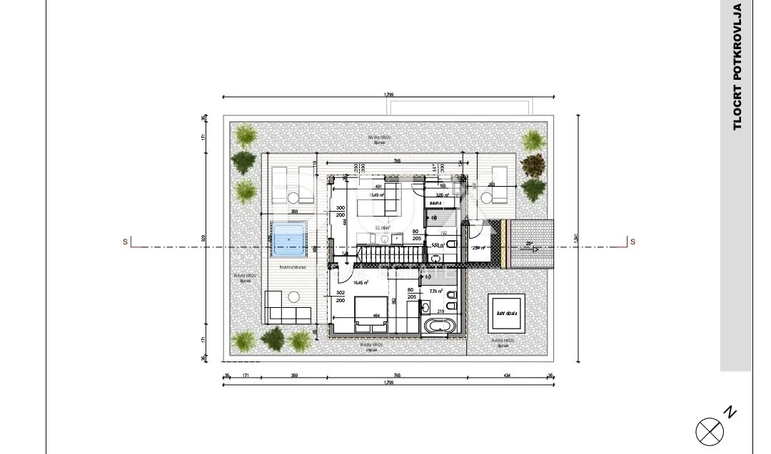 istra, rovinj - dvoetažni stan od 297 m2 500m od mora! - slika 5