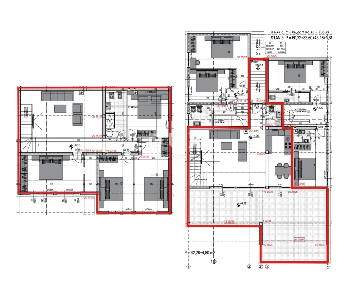 opatija, matulji - ekskluzivan penthouse s pogledom na more - slika 2