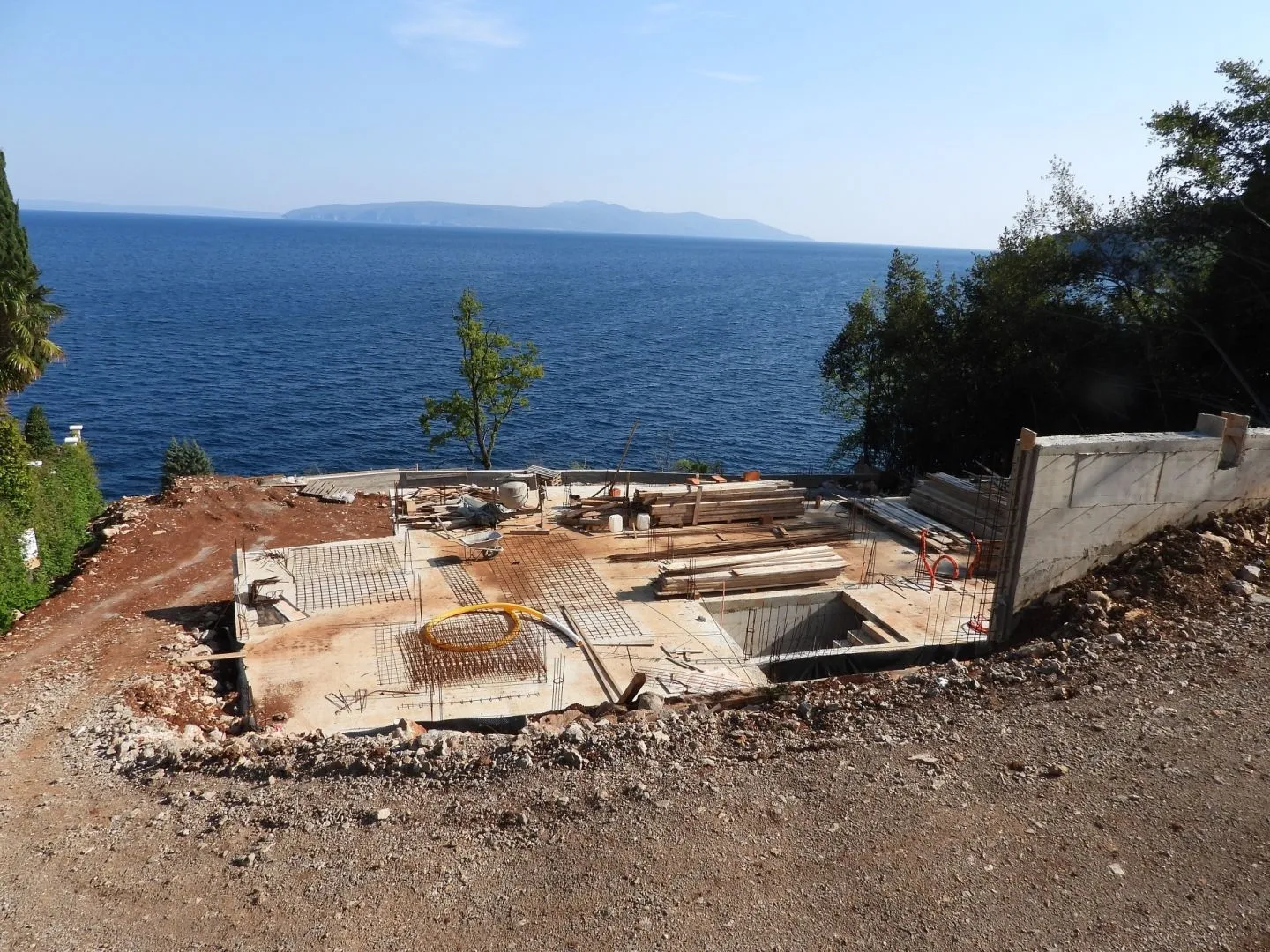 opatija, medveja- građevinsko zemljište 1773m2, 1. red do mora!! i s građ. dozvolom za hotel/ boutique hotel/ motel/ apartmane/ ville/ kuće za iznajmljivanje - odmor s bazenom - slika 18