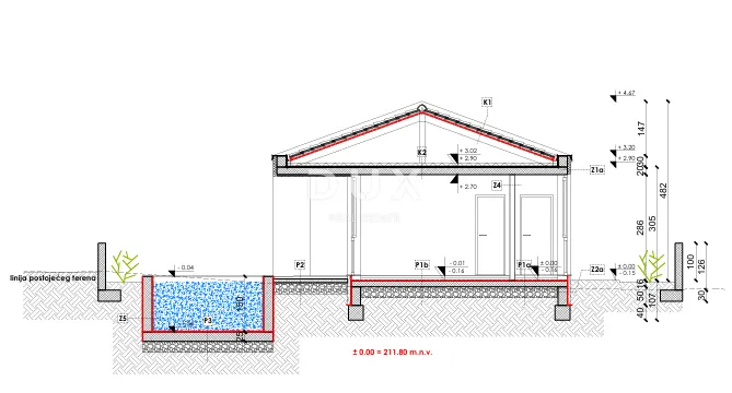 istra, marčana - premium projekt prizemnica s bazenom - slika 39