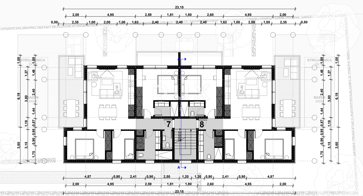 zadar, zukve, zemljište, 1200m2, građevinska dozvola - slika 5