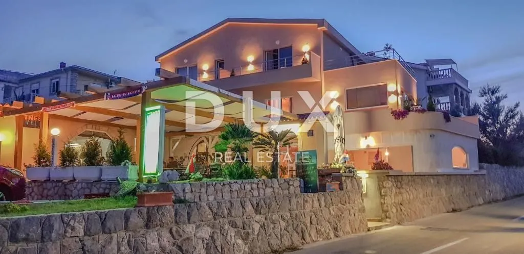 OTOK PAG, GRAD PAG - Apartmanska vila prvi red do mora