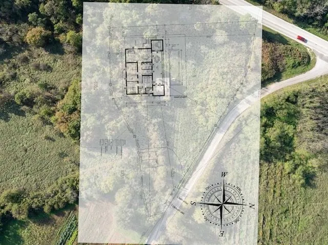 ISTRA MARČANA Građevinsko zemljište sa projektom vile sa bazenom - Kujići, Marčana