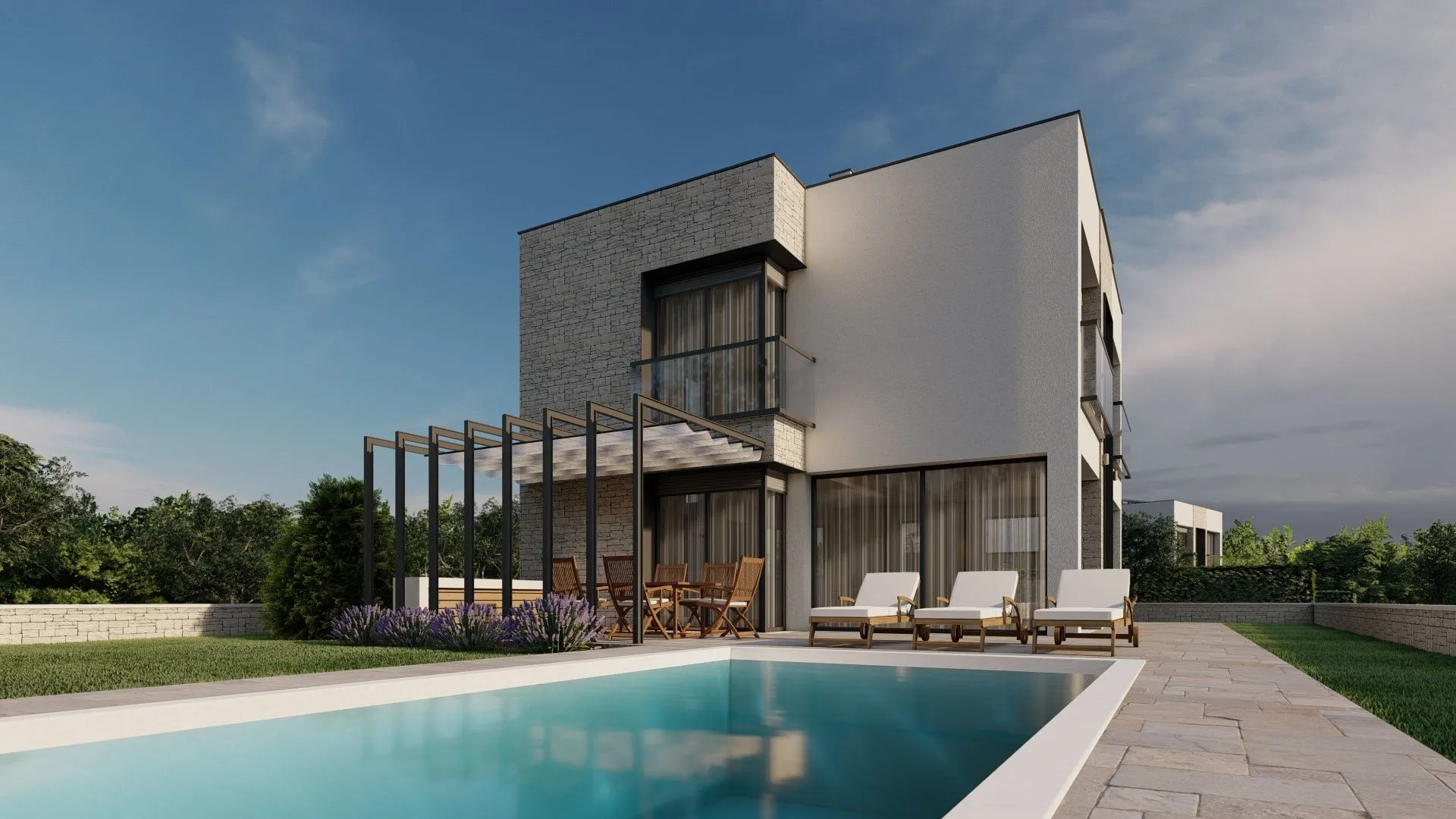 istra, brtonigla - moderna pametna vila s bazenom - slika 3