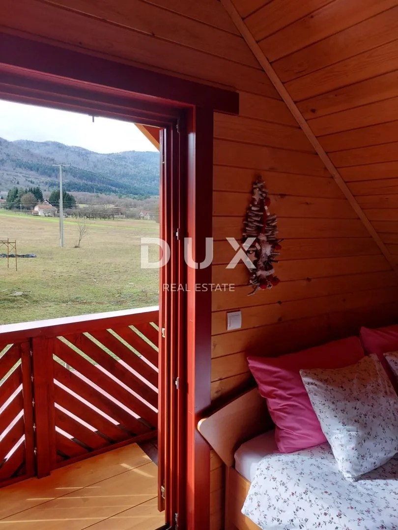 otočac, ličko lešče - idilična kuća s bazenom - slika 38