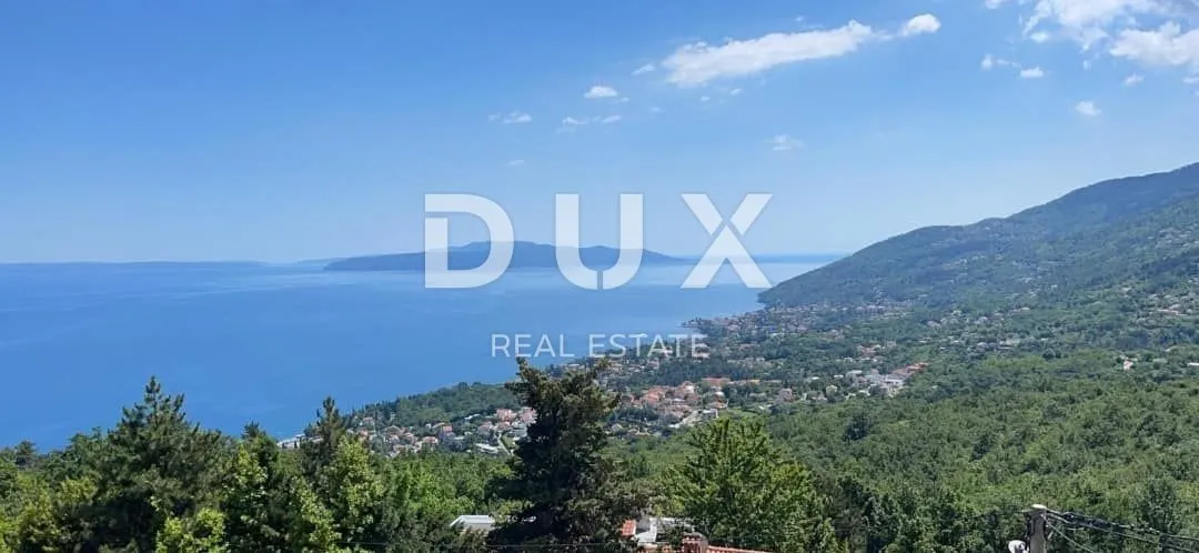 Opatija, Veprinac - Zemljište S Pogledom Na More!!! - Veprinac, Opatija