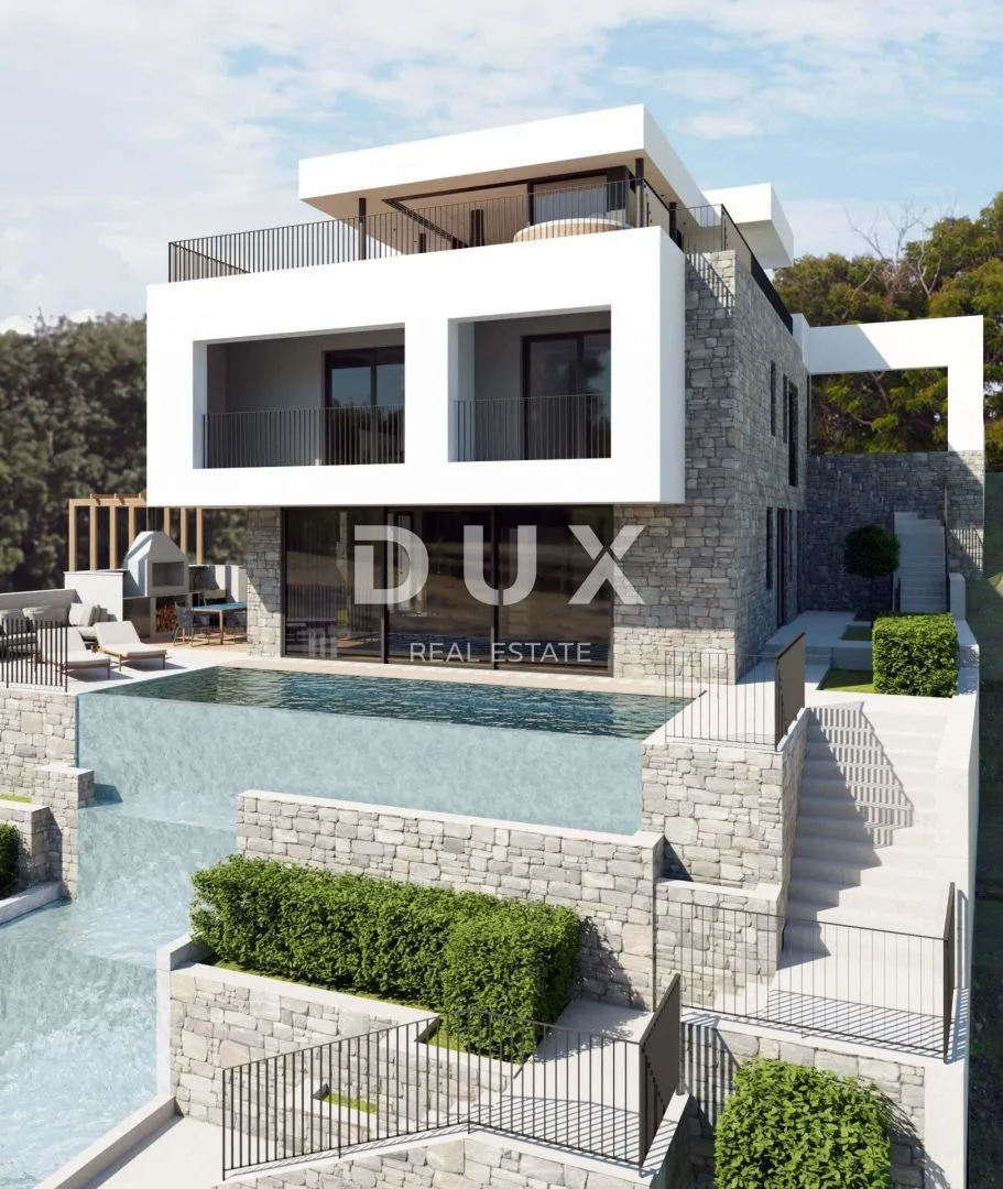 opatija, centar, moderna vila, 300 m2, okućnica 1179 m2 - slika 4