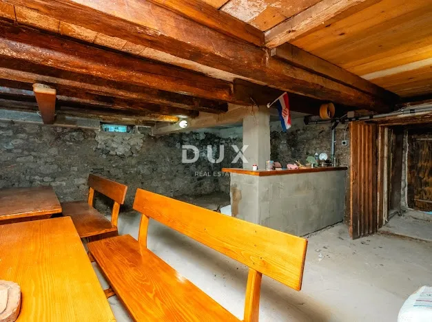 gorski kotar, mrkopalj - novoadaptirana goranska kuća s velikom okućnicom - slika 21