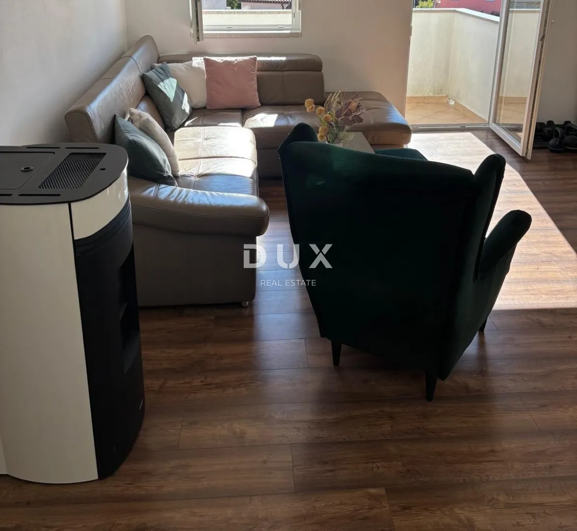 otok krk, grad krk - 3 sobni stan sa pogledom na more - slika 2