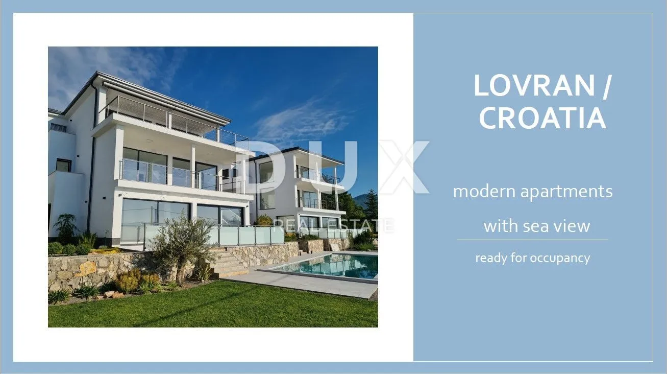 opatija, lovran, liganj - stan u vili s bazenom 120m2+terasa 27m2s panoramskim pogledom na more + okoliš 105m2 - slika 41