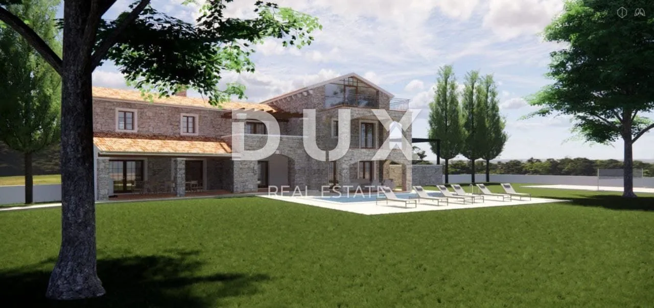 istra, poreč - luksuzne kamena vila u izgradnji - slika 2