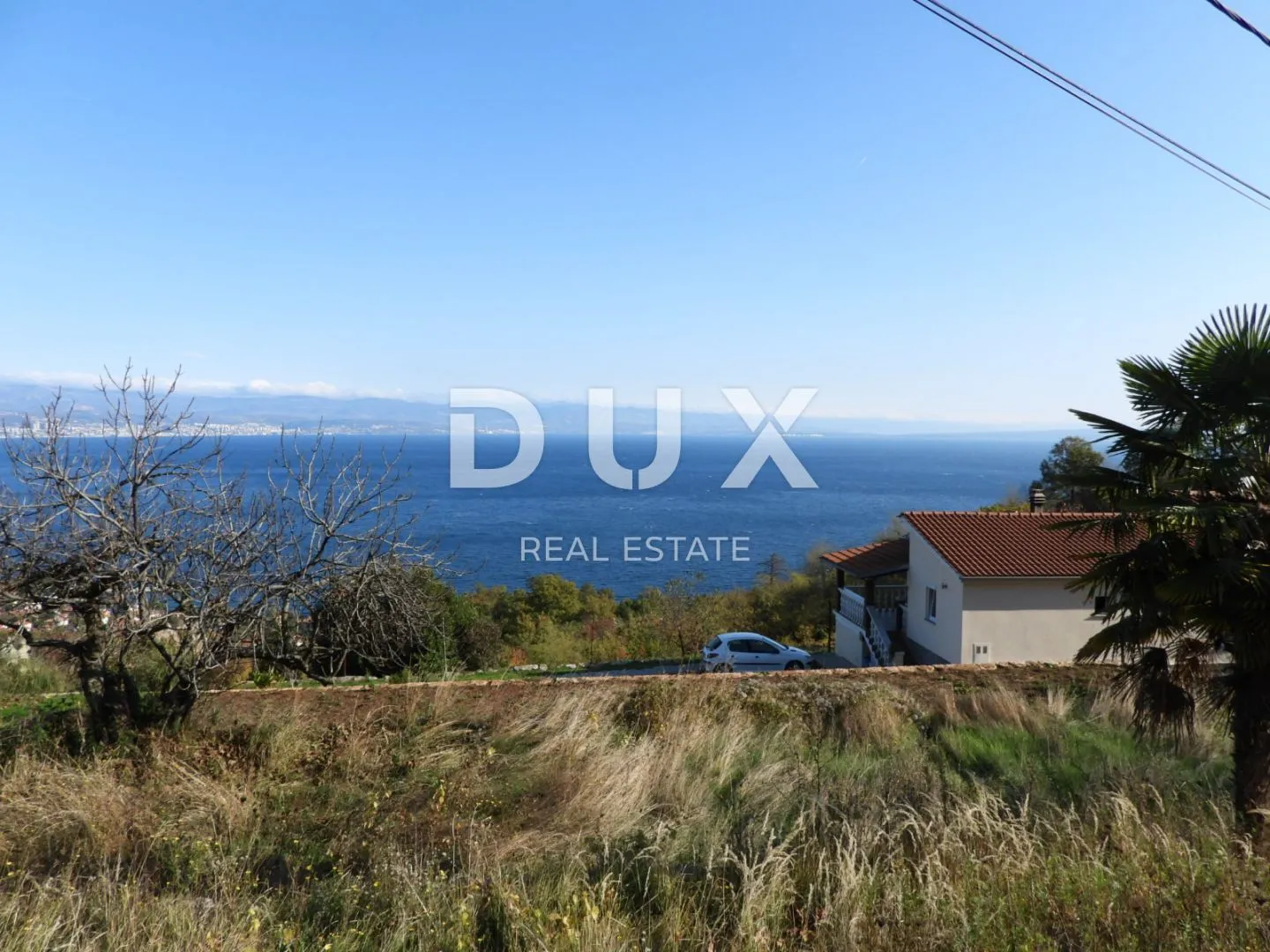 opatija, lovran, liganj - građevinsko zemljište 4500m2 s panoramskim pogledom na more za stambenu zgradu–stanove/apartmane/ obiteljsku kuću /villu/ kuću za iznajmljivanje - odmor s bazenom + kuća 120m2 - slika 6