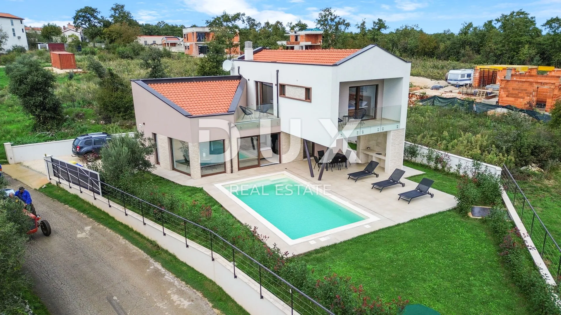 istra, krnica - moderna vila s romantičnim pogledom na more i otoke - slika 3
