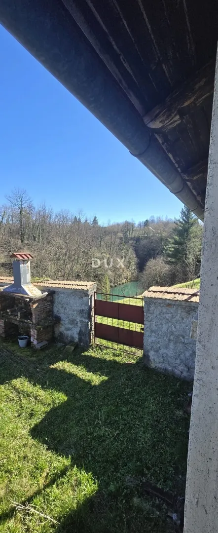ogulin, tounj- kuća 200m2 odmah do rijeke + pomoćni objekt 150m2 + okoliš 3500m2 - slika 14