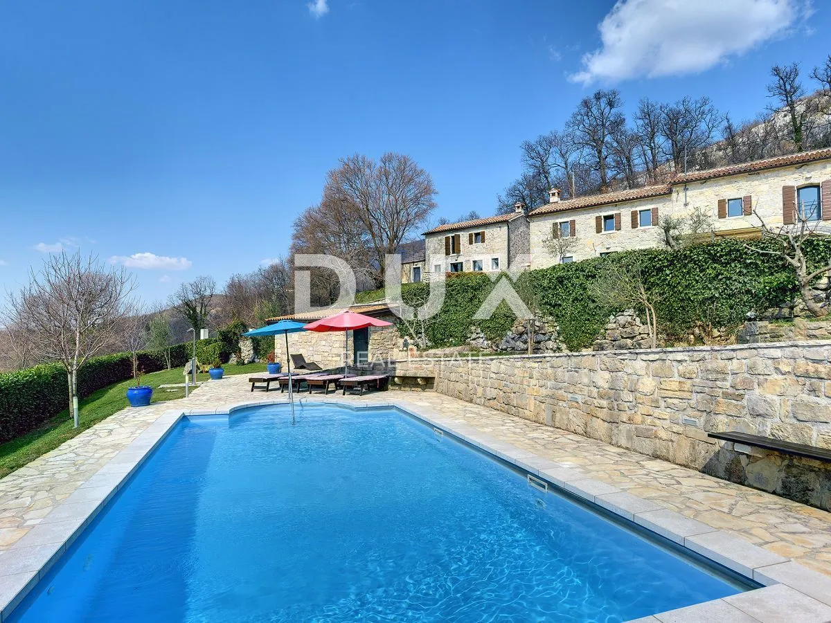 istra, lupoglav - kamene vile u rustikalnom stilu s panoramskim pogledom - slika 6