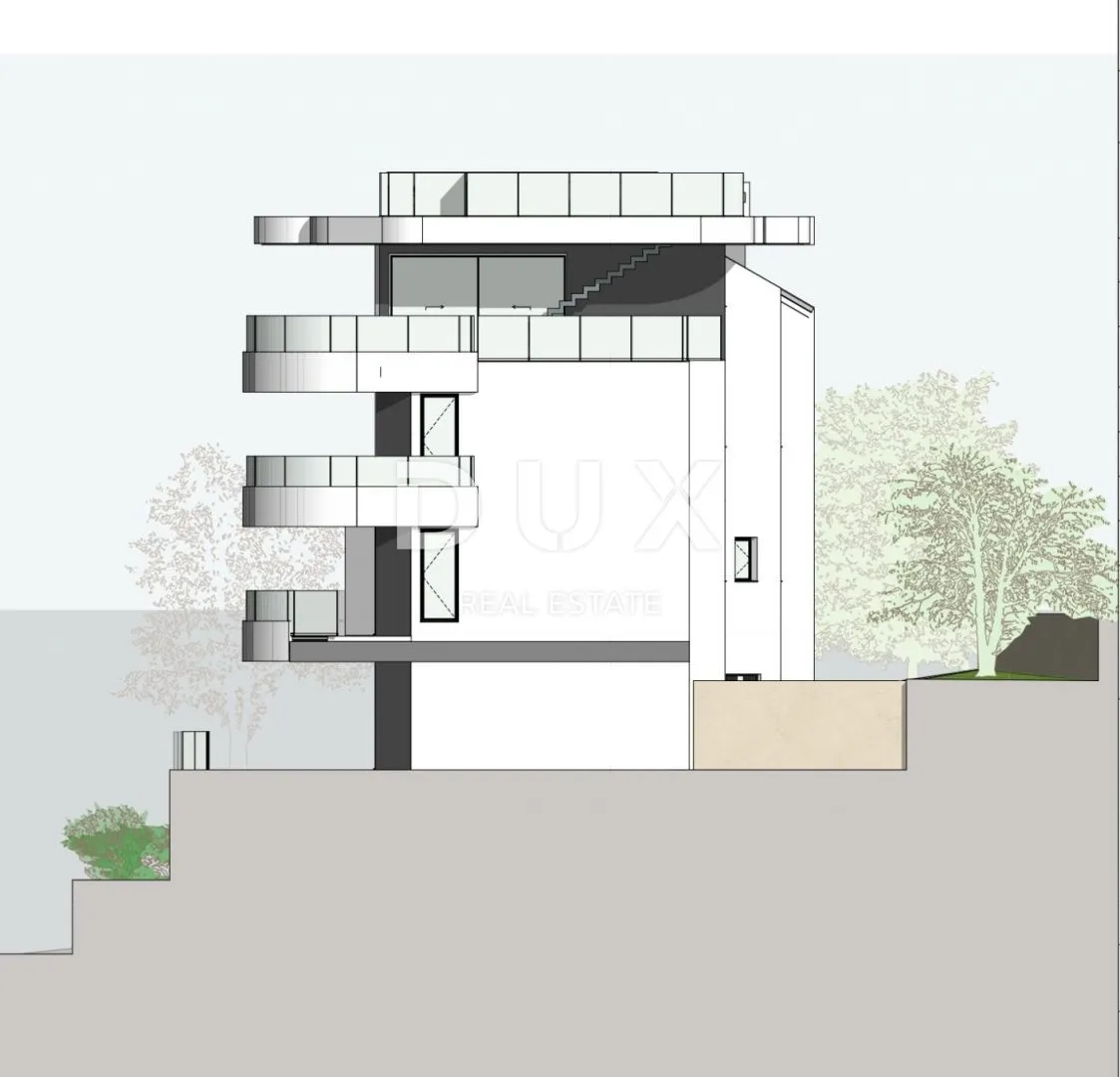 opatija, centar- stan 1.kat 157m2 s panoramskim pogledom na more a3 - slika 4