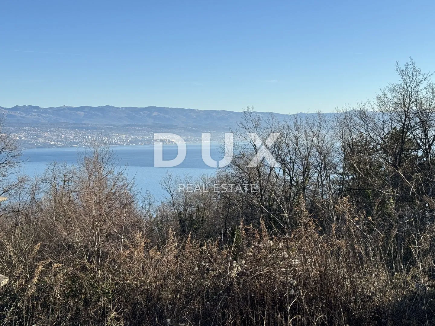 OPATIJA, LOVRAN - građevinski teren 1745m2 s kvalitetnim pogledom na more - Tuliševica, Lovran