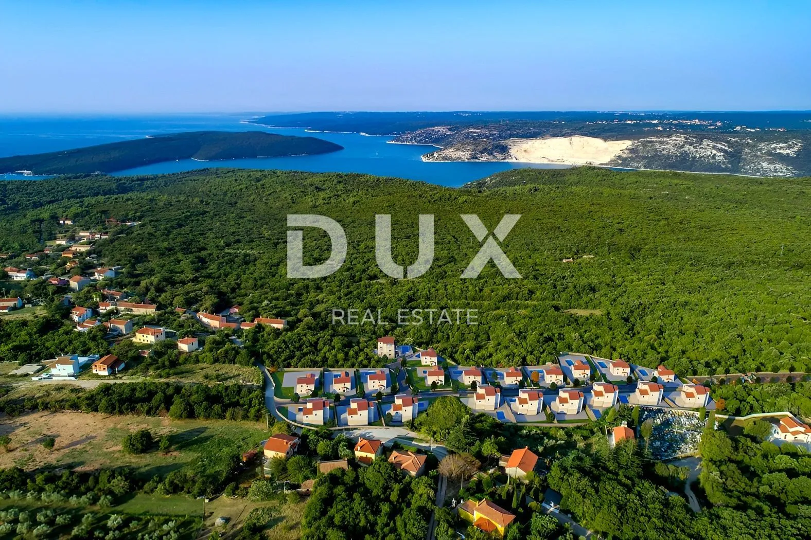 ISTRA, RABAC - Zemljište s građevinskom dozvolom - Rabac, Labin