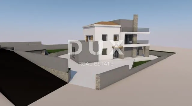 istra,ližnjan- kuća sa građevinskom dozvolom za renovaciju. pogled more i kvarner! - slika 3
