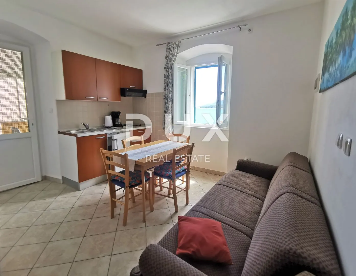 istra, rabac - dva apartmana, prvi red do mora - slika 4