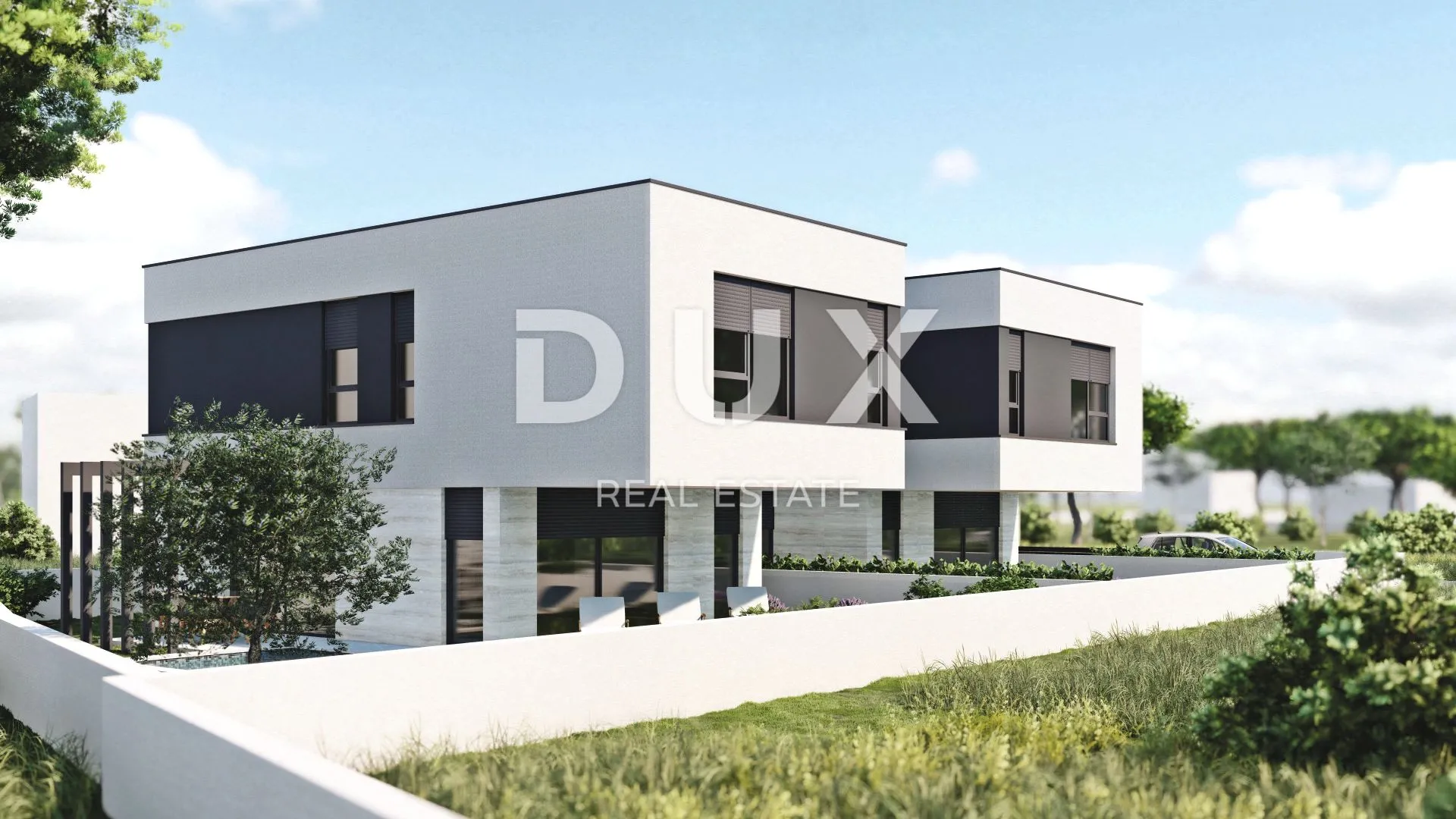 istra, medulin - kuća moderne arhitekture u izgradnji - slika 3