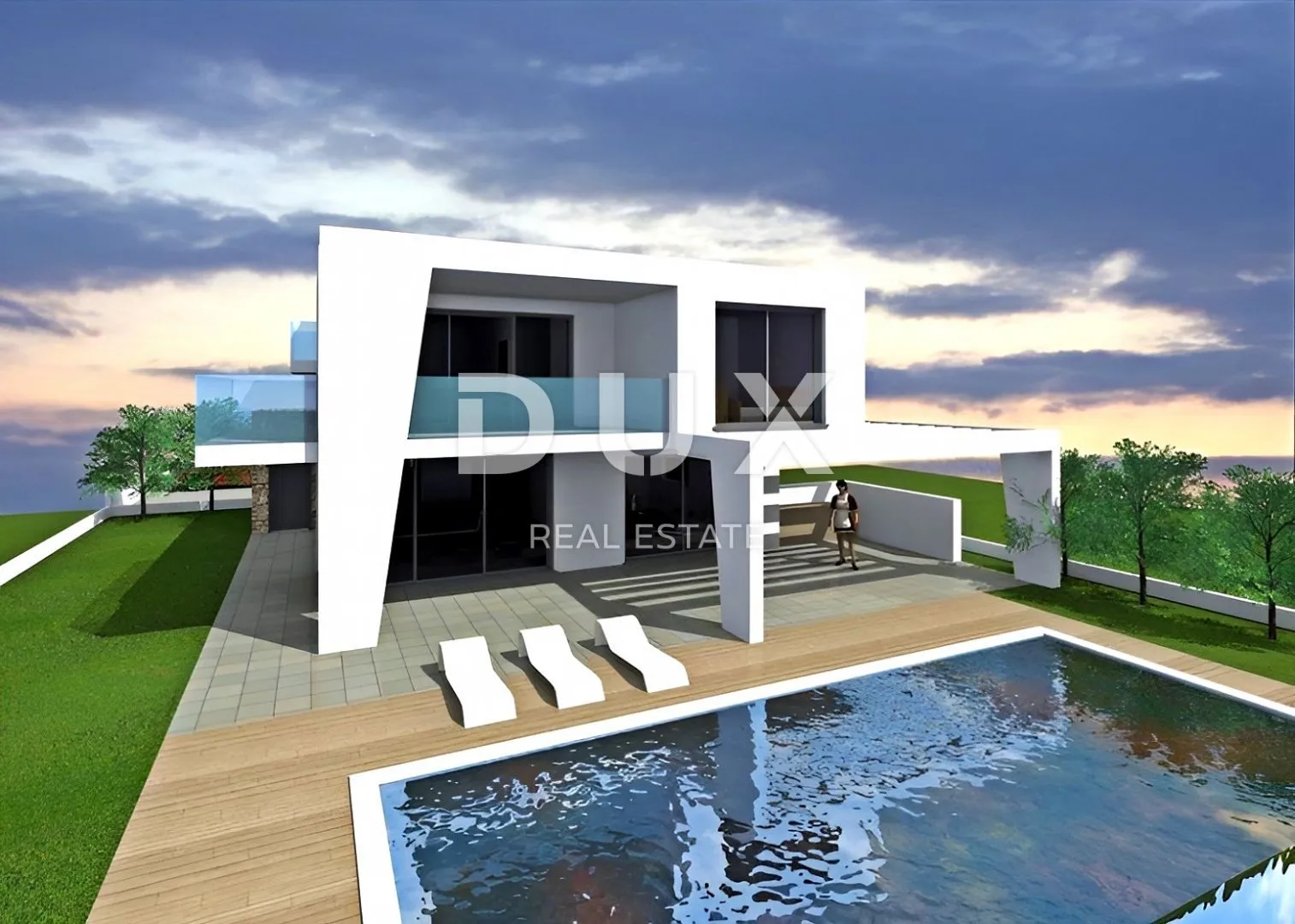 istra, novigrad - zemljište s projektom u blizini mora - slika 2