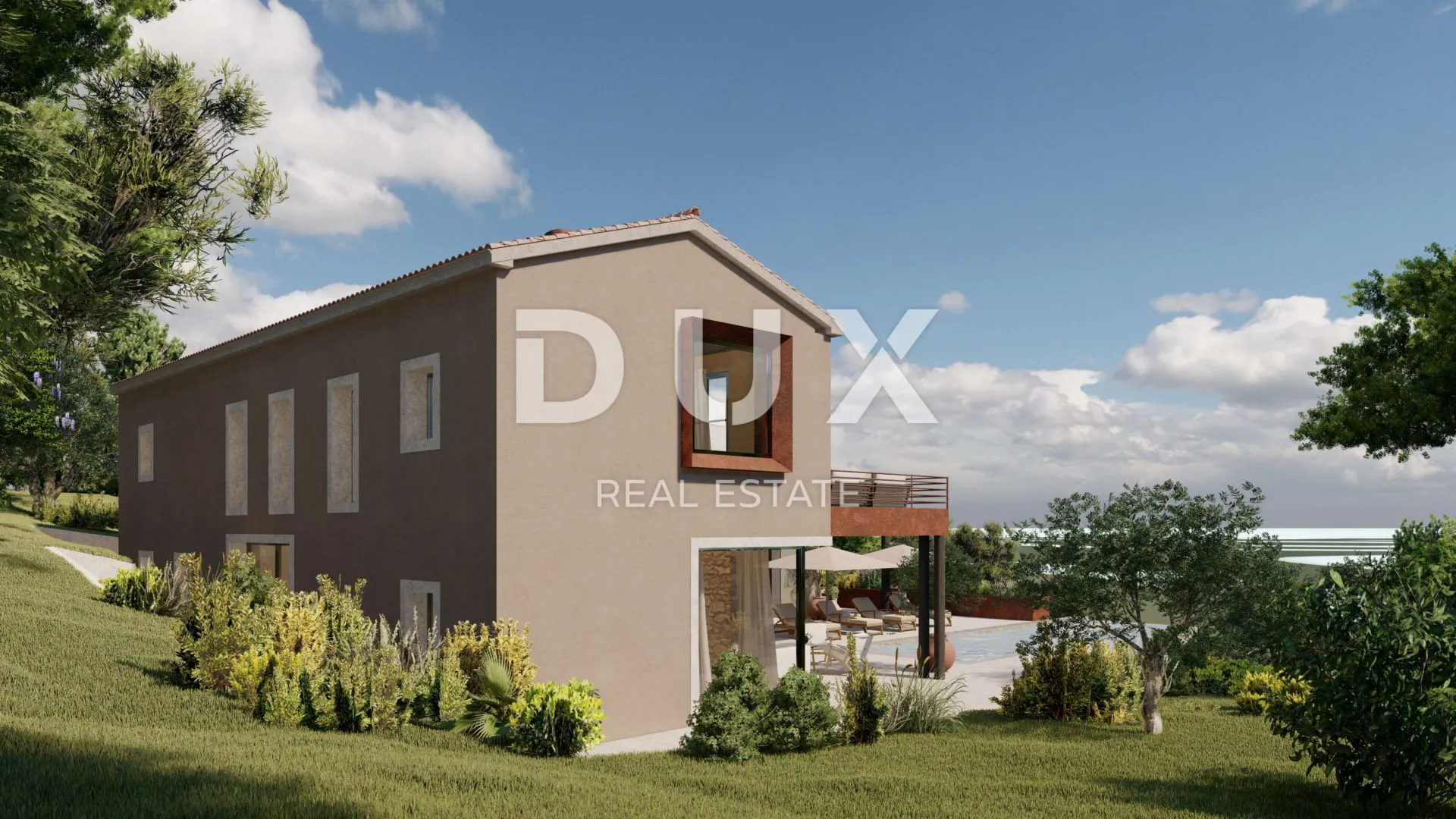 kraljevica, šmrika - građevinsko zemljište 881 m2 sa projektnom dokumentacijom za villu, pogled, prilika! - slika 6