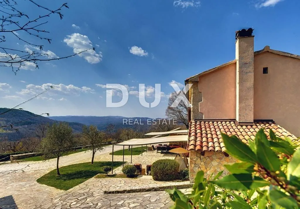 istra, lupoglav - kamene vile u rustikalnom stilu s panoramskim pogledom - slika 9
